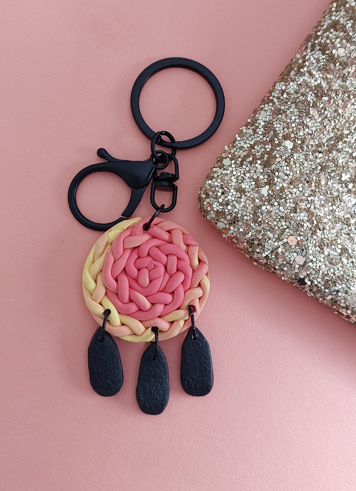 Swirls Keyring