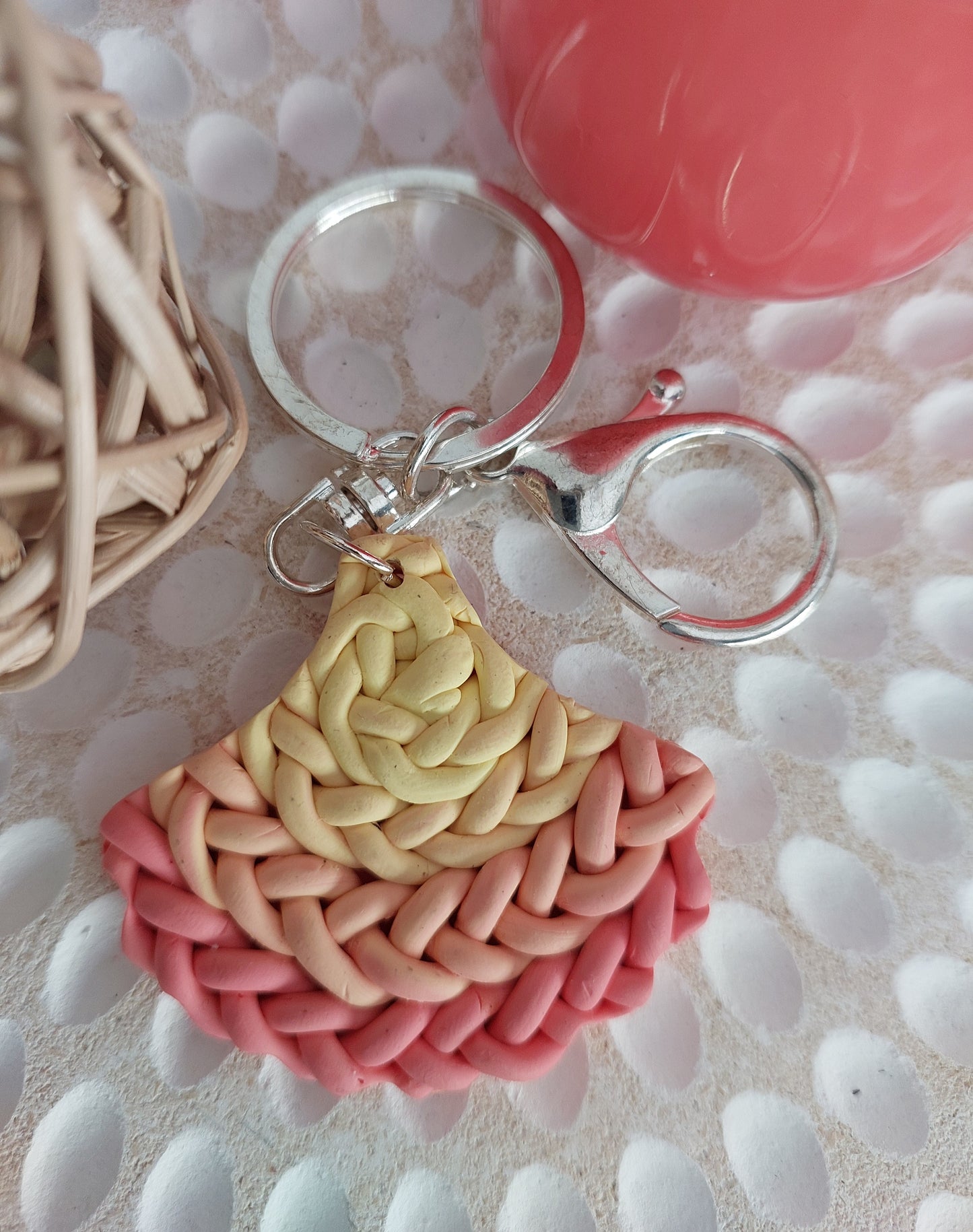 Swirls keyring