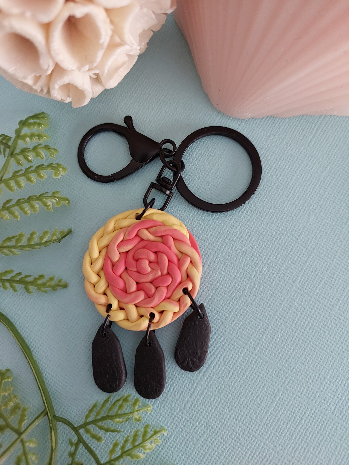 Swirls Keyring
