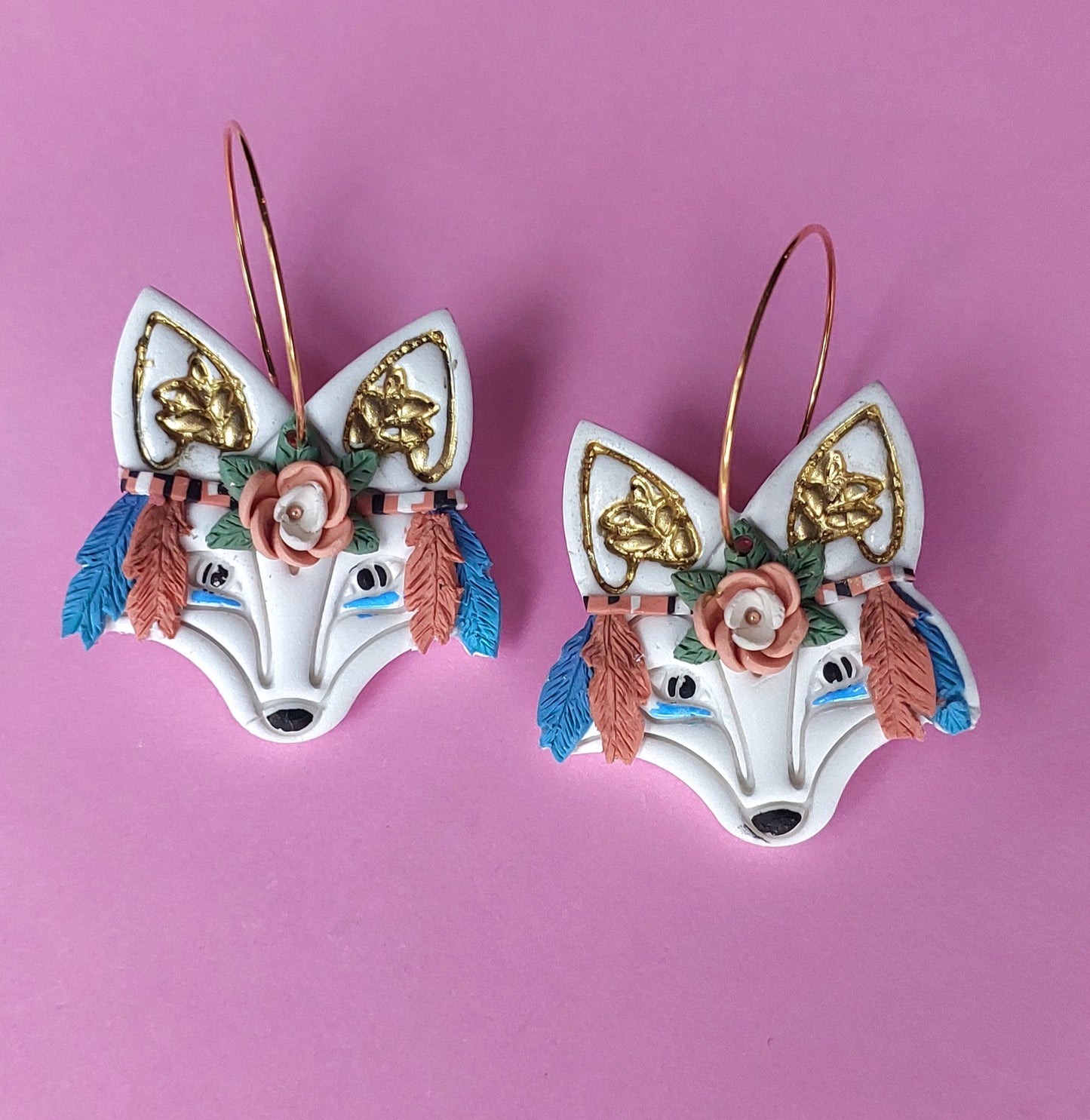 Fox and feathers