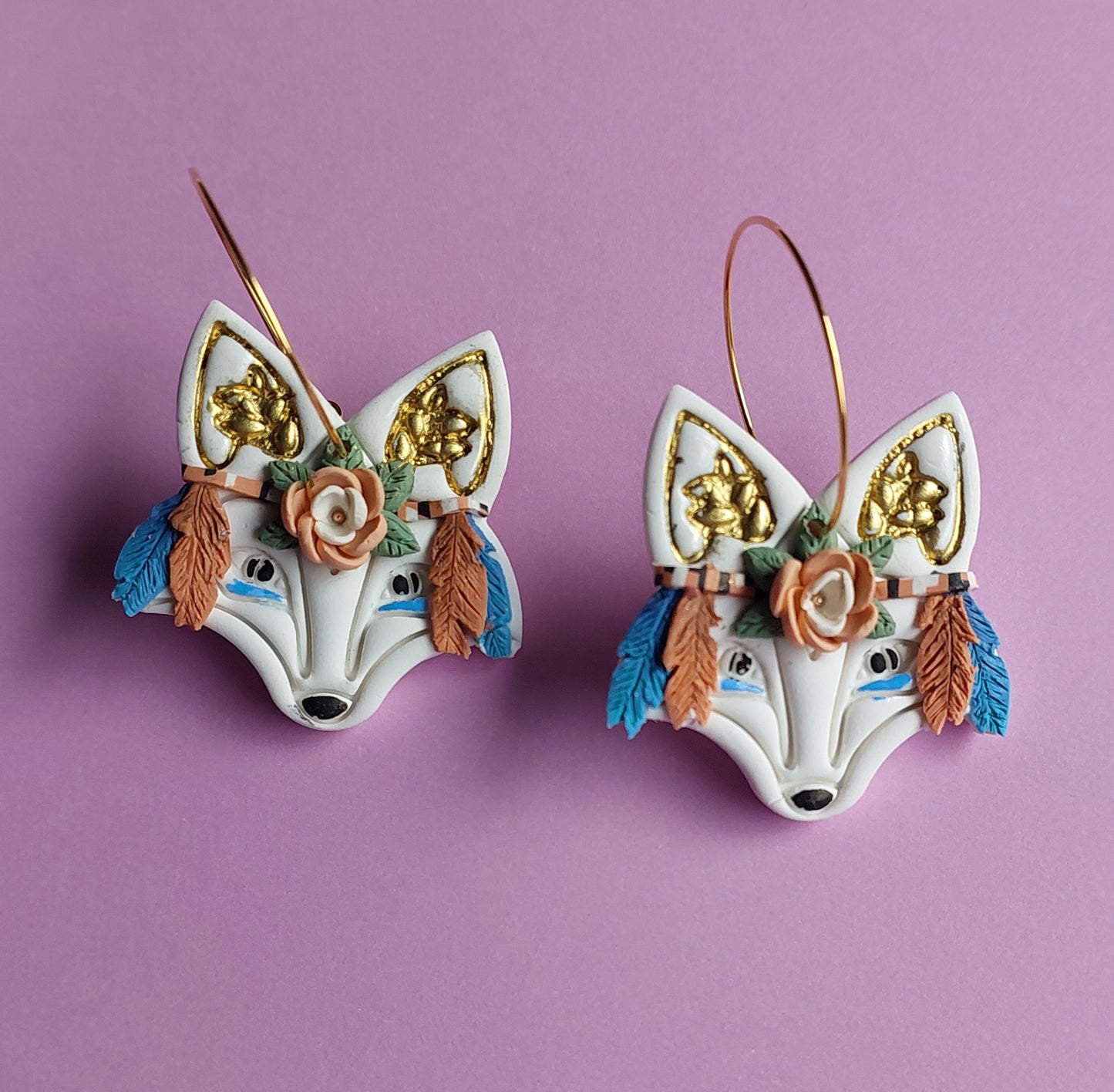 Fox and feathers