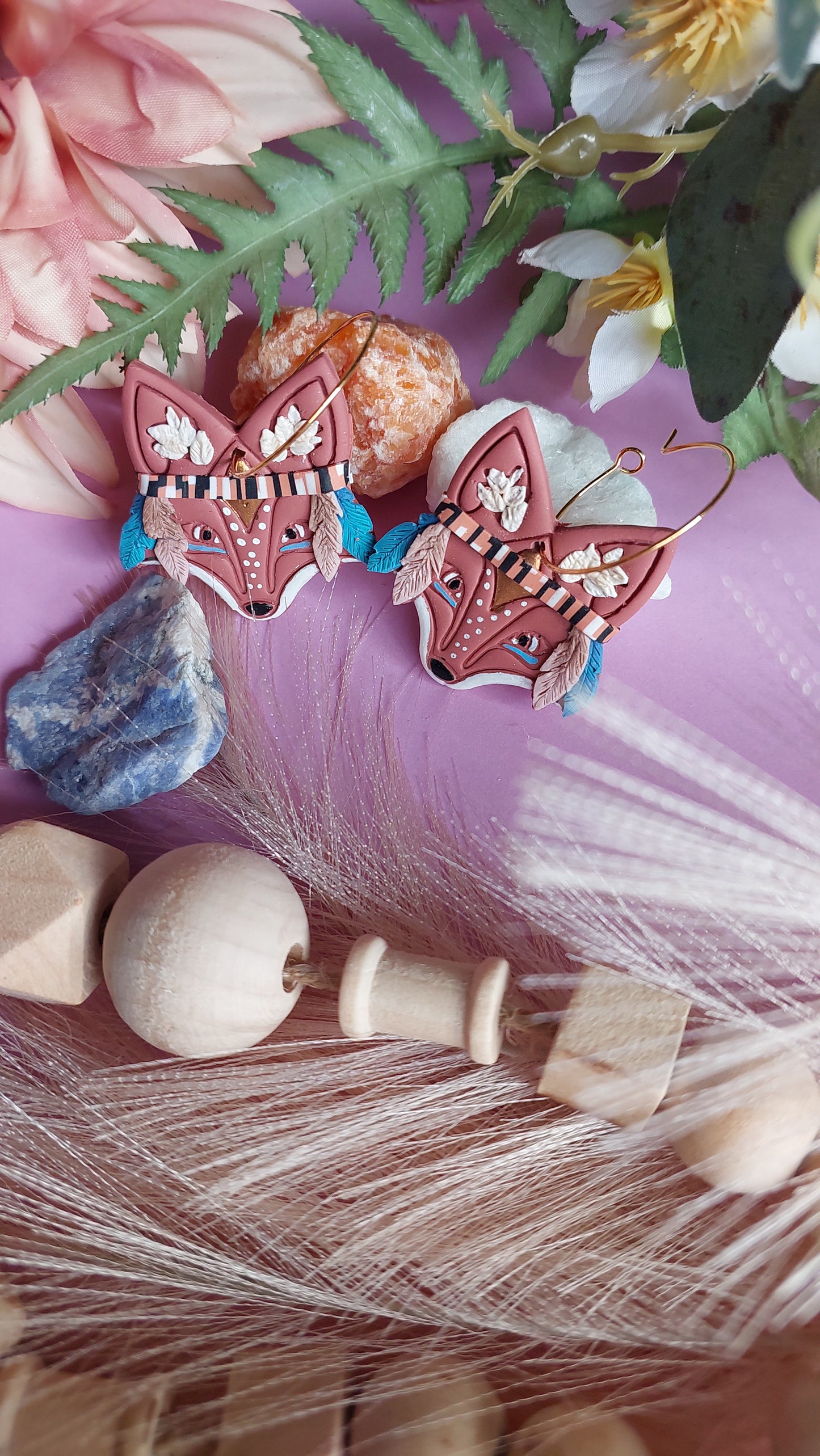 Fox and feathers