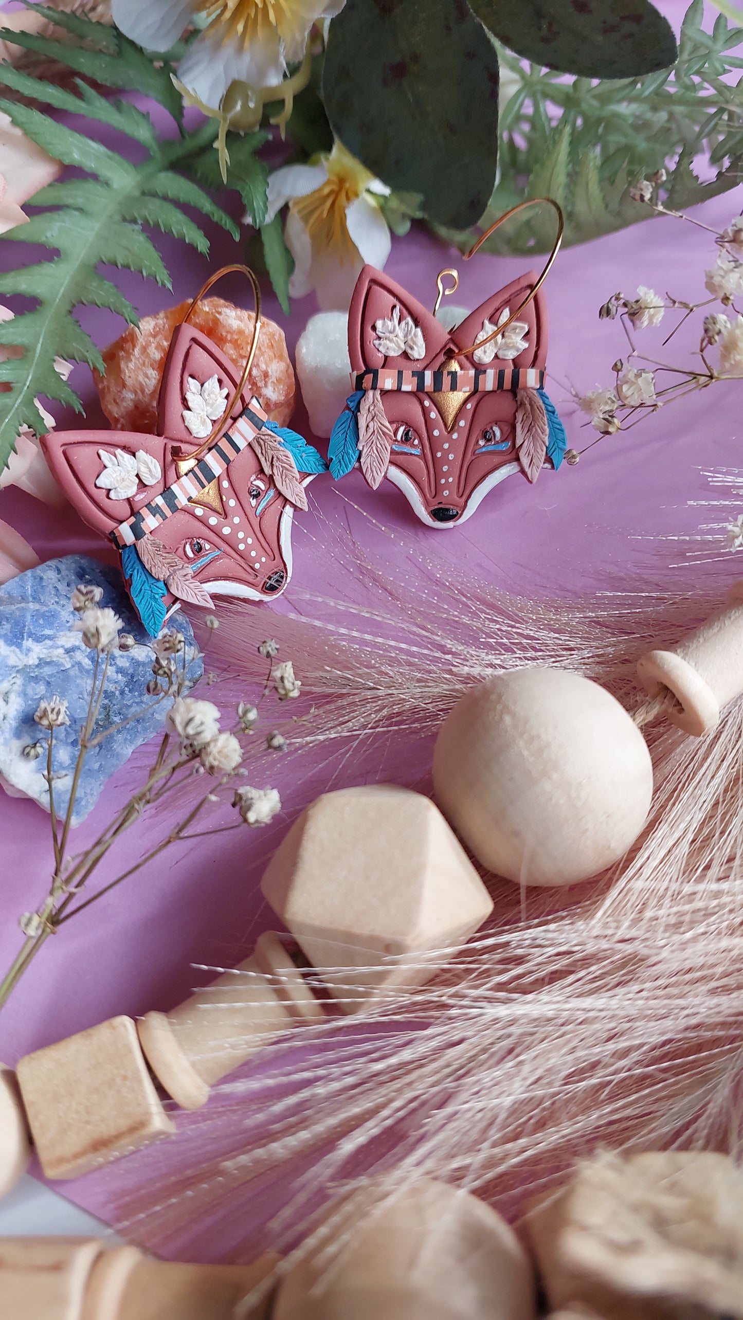 Fox and feathers