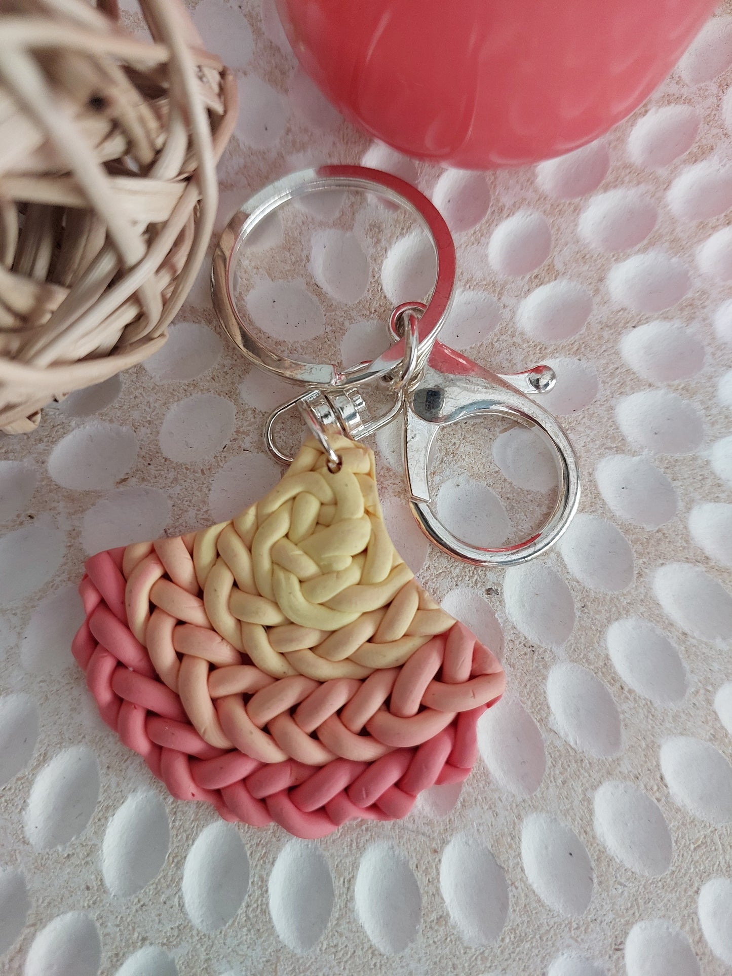 Swirls keyring