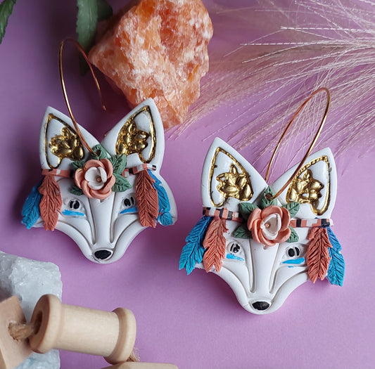 Fox and feathers