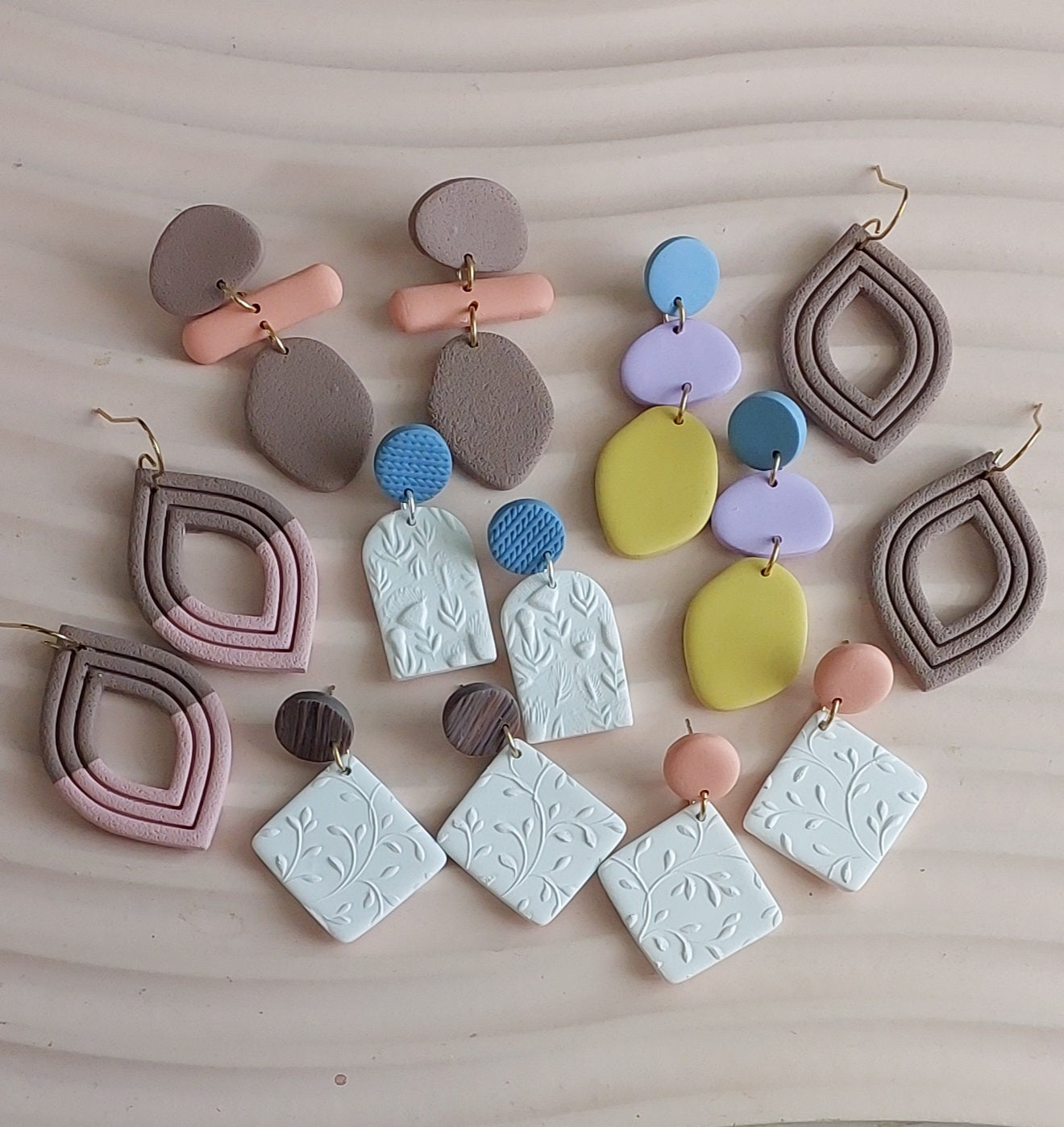 Floral impression gum nuts