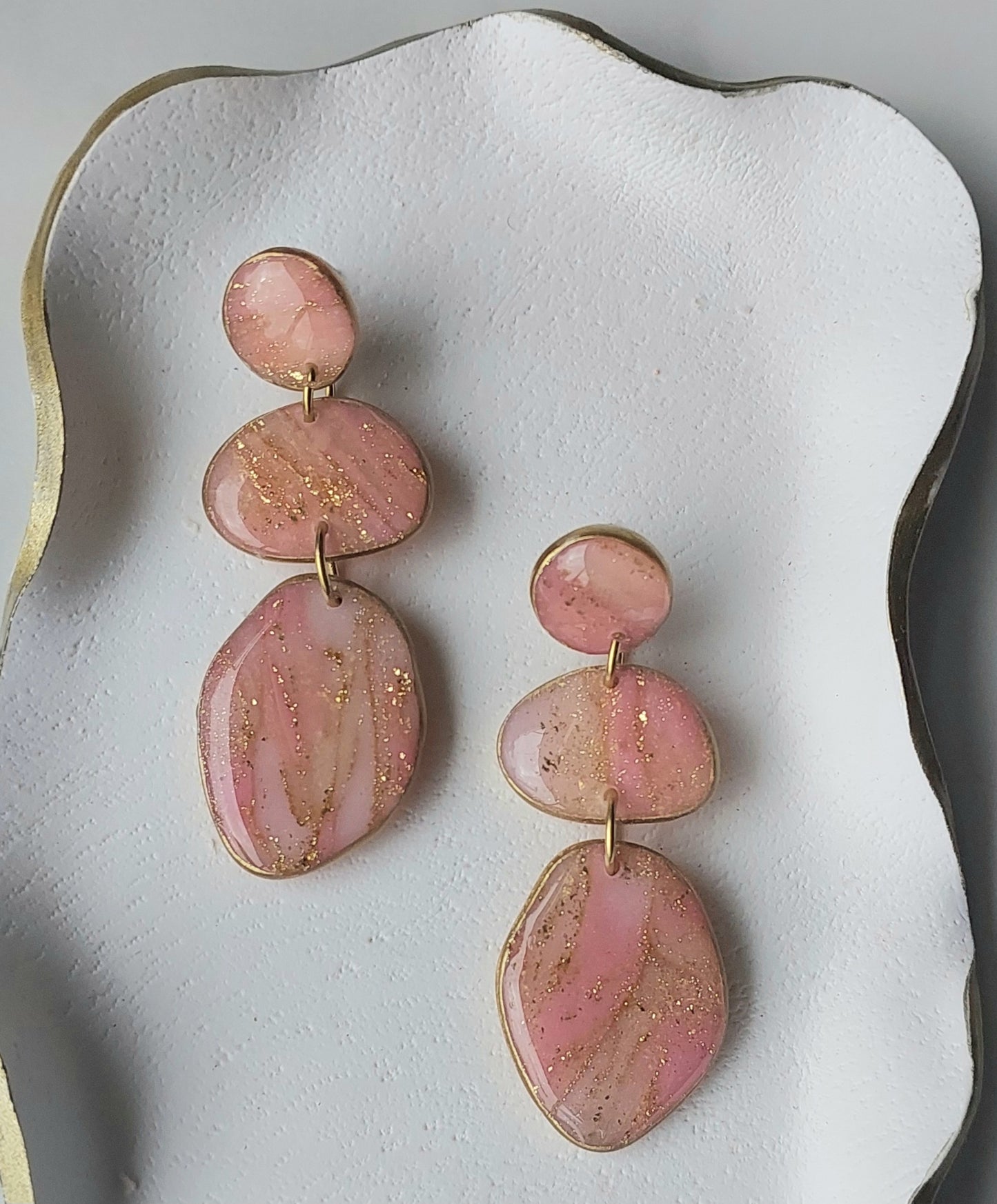 Pink pebble tripple drop.