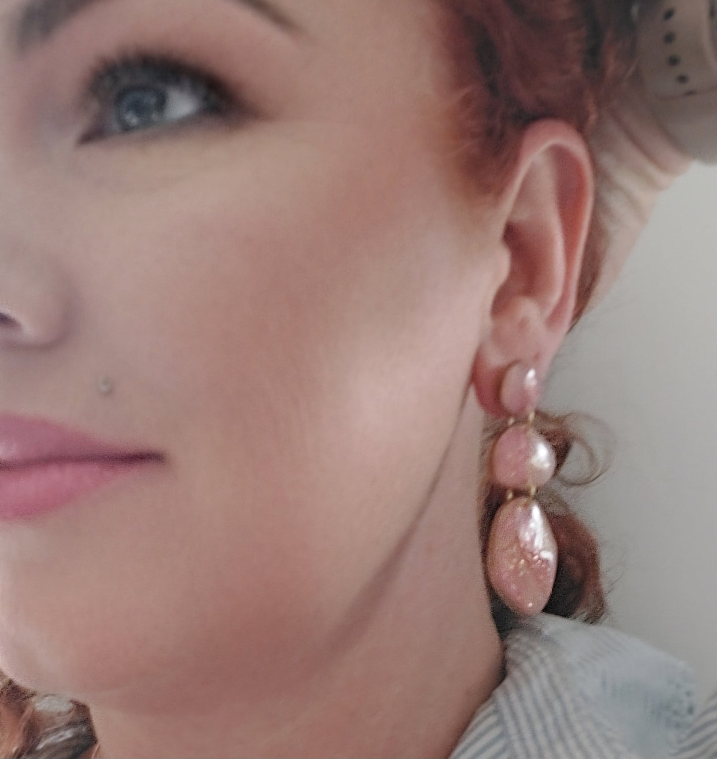 Pink pebble tripple drop.